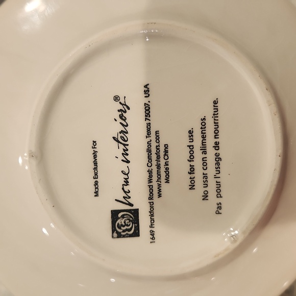 NEW- Vintage- Home Interiors Candle- Courage with Candle Holder - Picture 9 of 9